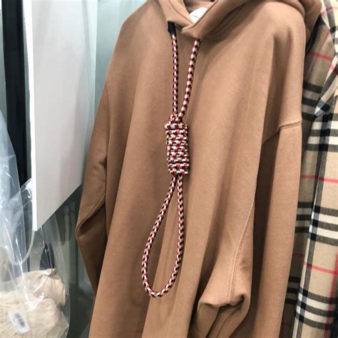 burberry sweater hoodie noose|liz kennedy burberry hoodie.